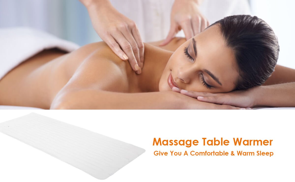 Premium JJ CARE Massage Table Warmer 31x71, Digital 5 Heat